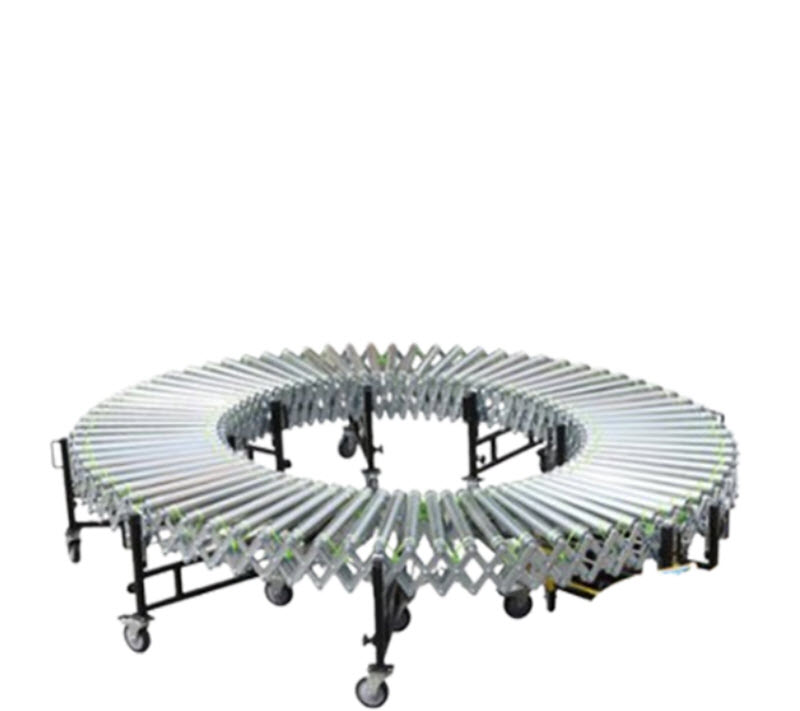 สายพานลำเลียงอัตโนมัติ ขนาดเล็ก รุ่นเก็บพลังงานแบบยืดหดได้ สำหรับขนส่งพัสดุ