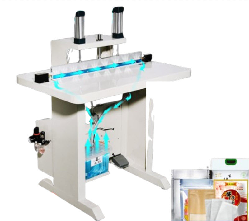 เครื่องซีลถุงพลาสติกอัตโนมัติ รุ่นน้ำเย็น 220V สำหรับโรงงาน ใช้งานง่าย เหมาะสำหรับบรรจุภัณฑ์