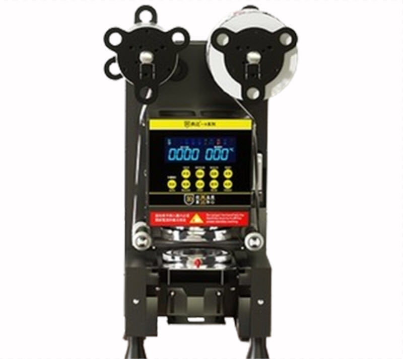 เครื่องซีลแก้ว 典达 120/95/90 รุ่นอัตโนมัติ สำหรับร้านชาไข่มุก - ซีลกระดาษ/พลาสติก