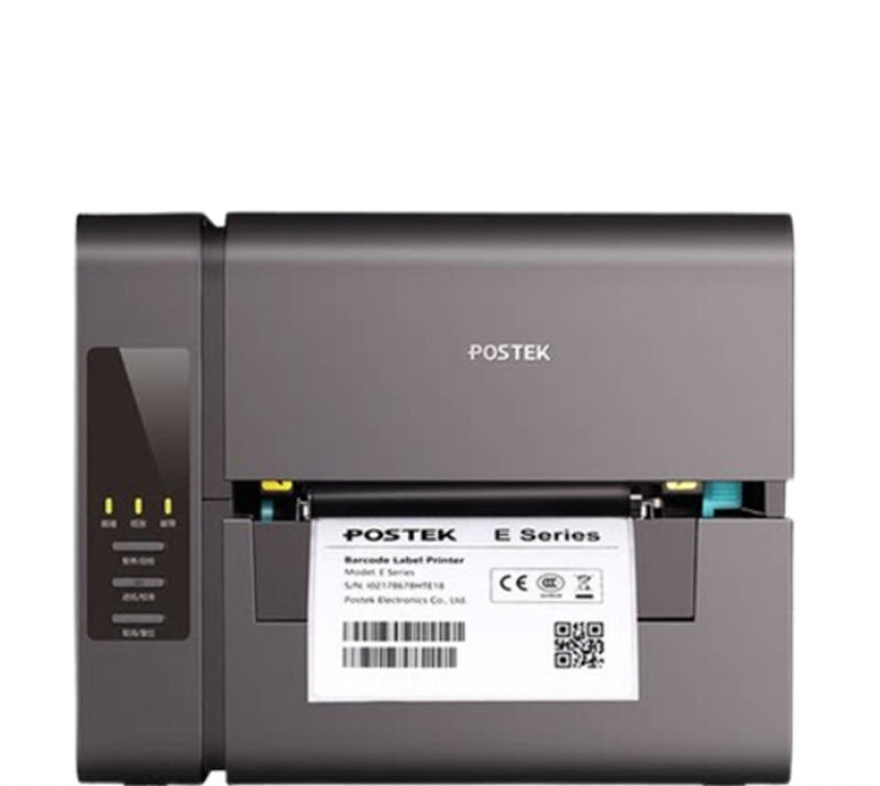 เครื่องพิมพ์บาร์โค้ด Postek E200 ขนาดเล็ก พิมพ์ฉลากไม่ติดผนัง สำหรับงานสำนักงาน