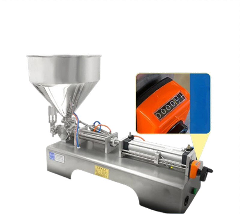 เครื่องบรรจุครีมอัตโนมัติ G1WG สำหรับน้ำผึ้ง แชมพู เครื่องสำอาง ซอส พริก น้ำมัน