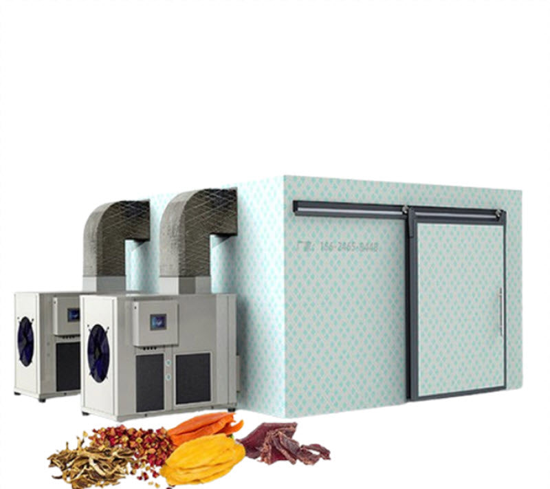 เครื่องอบแห้งอาหารขนาดใหญ่ รุ่น 旭众 สำหรับสมุนไพร ไส้กรอก ผัก เนื้อ ปลา ขนาดไม้