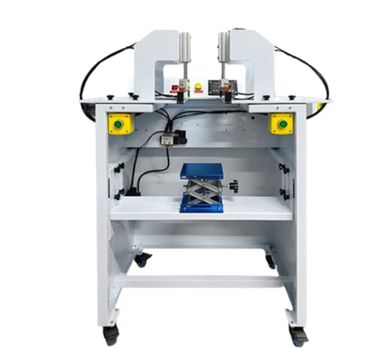 เครื่องห่อหุ้มฟิล์มร้อนอัตโนมัติ รุ่น 2-in-1 สำหรับบรรจุภัณฑ์สินค้า ความเร็วสูง เหมาะสำหรับกล่องชาและของขวัญ