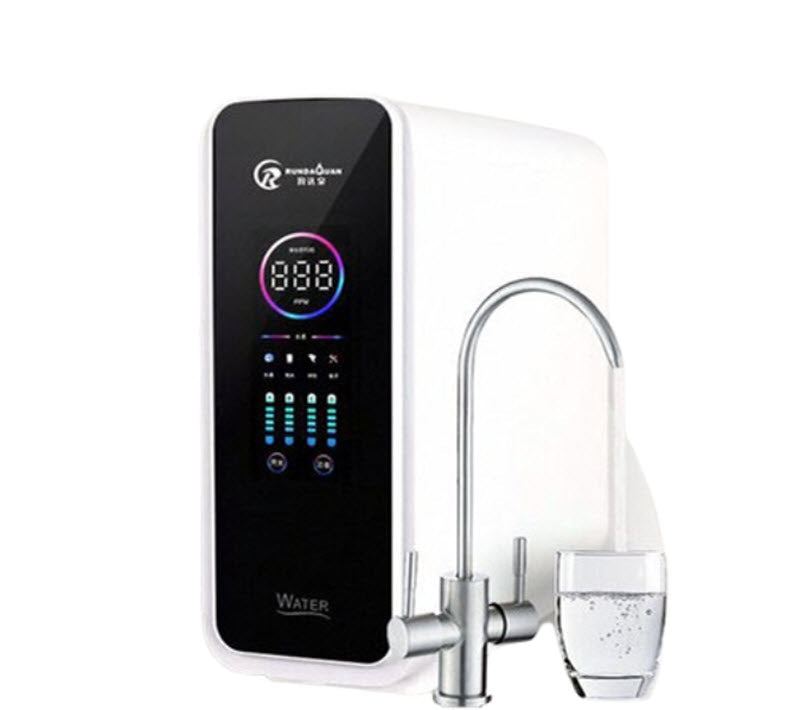 เครื่องกรองน้ำ RO 800G 5 ขั้นตอน รุ่นเหมาะสำหรับครอบครัว & ทารก กำจัดน้ำแข็งสะอาดในครัว