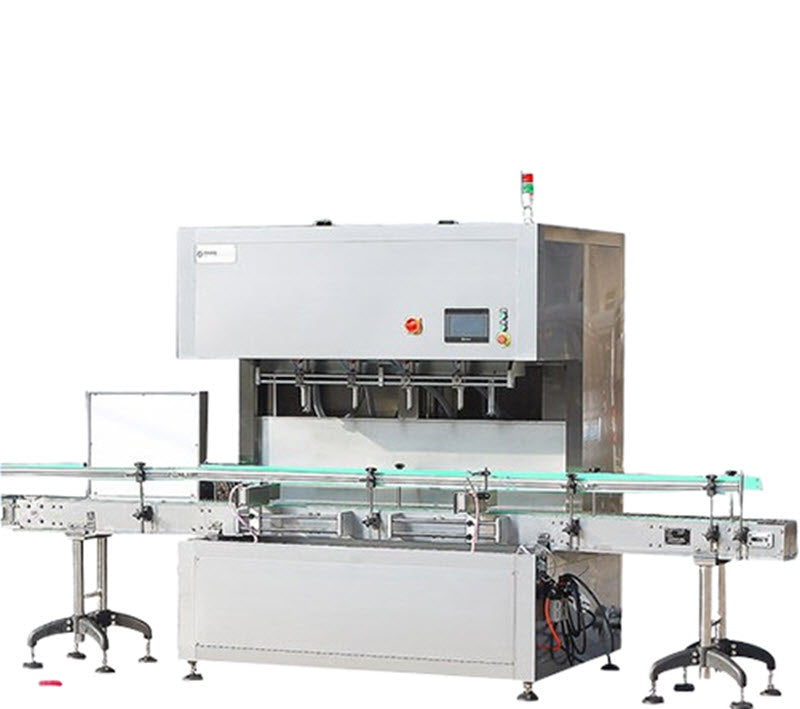 เครื่องบรรจุของเหลวอัตโนมัติ ขนาดมาตรฐาน สำหรับน้ำมันพริก น้ำมันถั่วลิสง น้ำมันพริกไทย