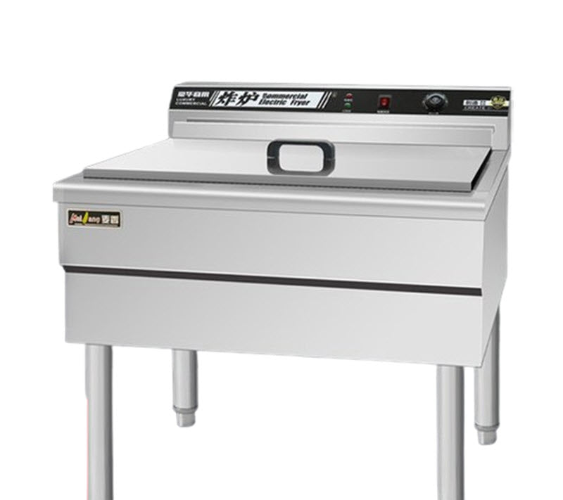 หม้อทอดไฟฟ้าขนาดใหญ่ 20 ลิตร รุ่นออโต้ สำหรับทำไก่ ชุบแป้ง ทอดมันฝรั่ง และของทอดต่างๆ