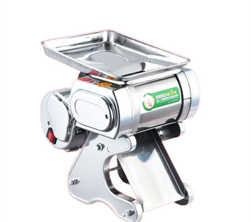 เครื่องหั่นเนื้อไฟฟ้าอเนกประสงค์ ขนาดเล็ก กำลังไฟสูง สำหรับหั่นหมู ตับ ปลา รุ่นใหม่