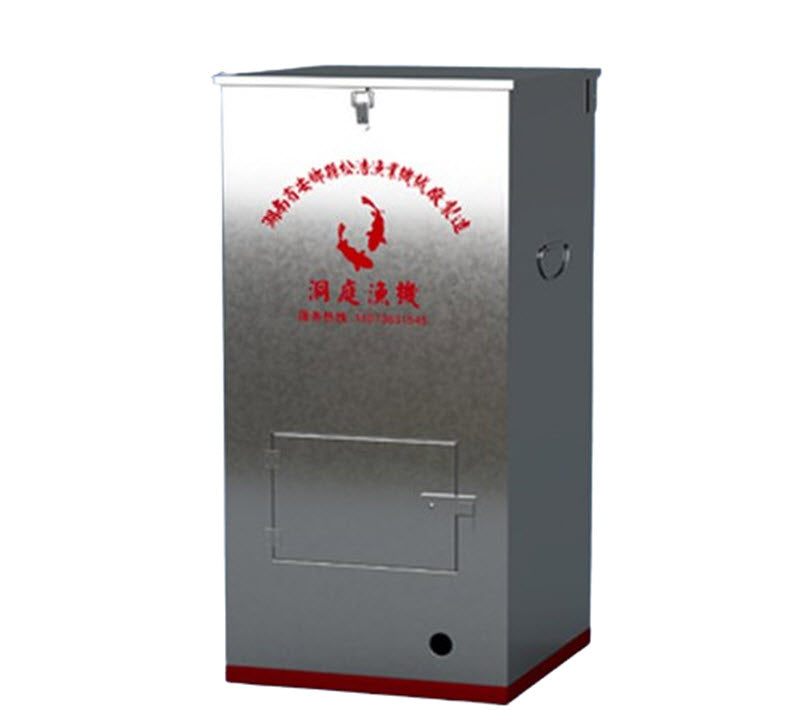 เครื่องปล่อยอาหารอัตโนมัติ รุ่นเหล็กชุบสังกะสี ขนาดพกพา ส่งฟรี