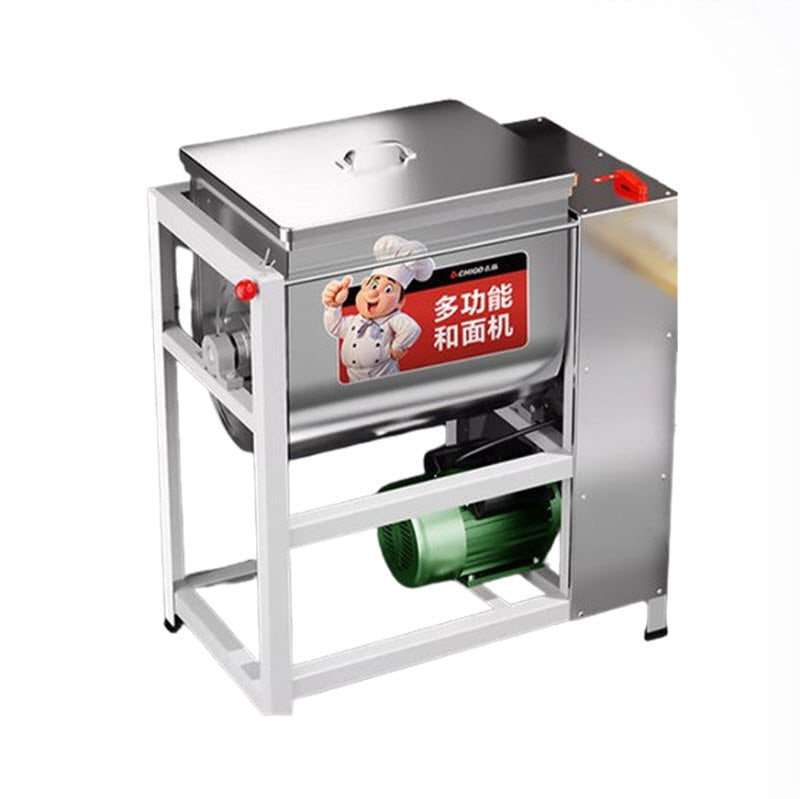 เครื่องนวดแป้งเชิงพาณิชย์ 5 กก. รุ่นสแตนเลสอัตโนมัติ สำหรับนวดแป้งและผสมแป้ง 15-25 กก.