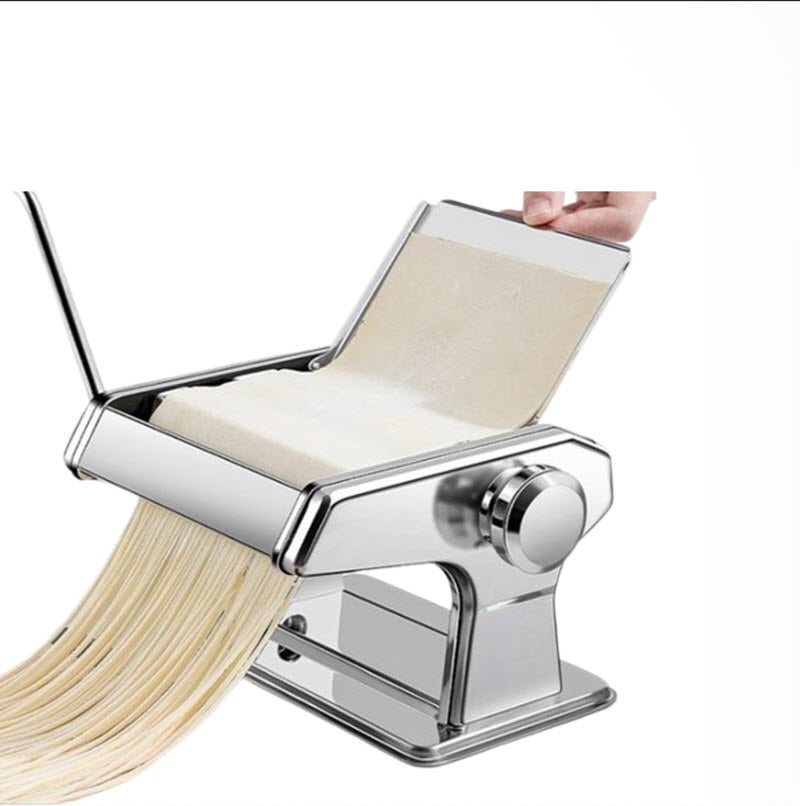 เครื่องทำเส้นก๋วยเตี๋ยวมือหมุน ขนาดเล็ก ฟังก์ชันหลากหลาย รุ่นอัตโนมัติ สำหรับทำแป้งเกี๊ยวและฮุนตั้น