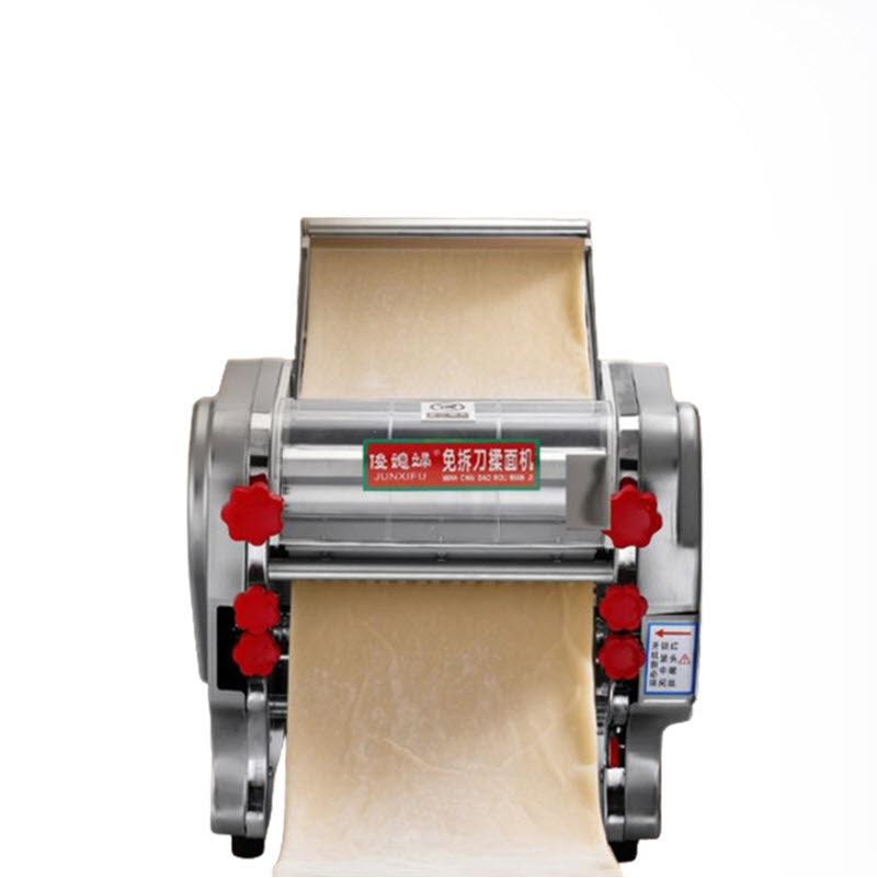 เครื่องทำเส้นก๋วยเตี๋ยวไฟฟ้าอัตโนมัติ รุ่นใหม่ 2025 ขนาดเล็ก สแตนเลส ไม่ต้องถอดใบมีด