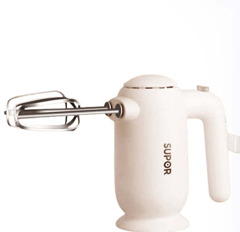 เครื่องตีไข่มือถือ ซุปเปอร์ รุ่นเล็ก สำหรับอบเค้ก ครีม ขนาดกะทัดรัด ใช้งานง่าย