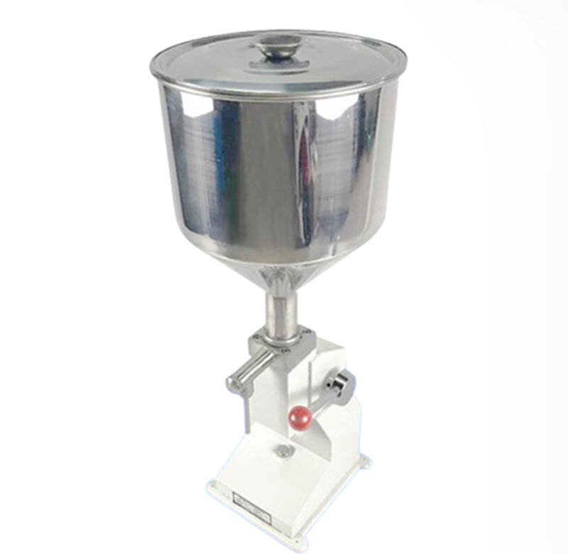 เครื่องบรรจุของเหลว A03 รุ่นมือหมุน ขนาดพกพา ใช้งานง่าย บรรจุของเหลวและครีม