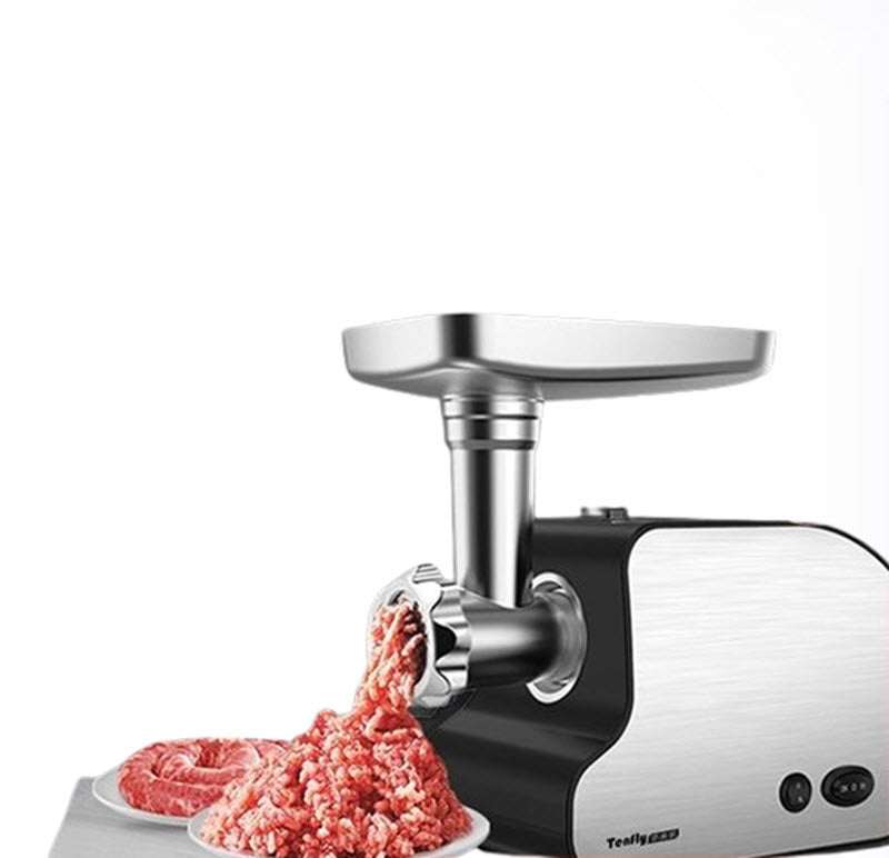 เครื่องบดเนื้อไฟฟ้า Tenfly รุ่นใหญ่ สแตนเลส มัลติฟังก์ชัน ใช้ในบ้านและร้านค้า ขนาดกะทัดรัด