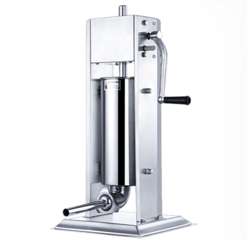 เครื่องทำไส้กรอกไฟฟ้า/มือหมุน สแตนเลส 304 แบบอัตโนมัติ/กึ่งอัตโนมัติ ขนาดเล็ก ใช้งานง่าย