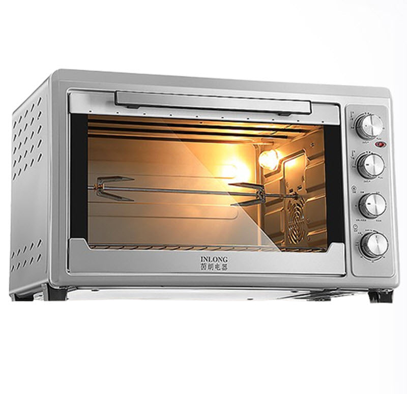 เตาอบไฟฟ้าขนาด 60 ลิตร รุ่นใหญ่ ใช้งานเชิงพาณิชย์ มัลติฟังก์ชัน สำหรับอบขนม ปิ้งปลา ปิ้งเนื้อ