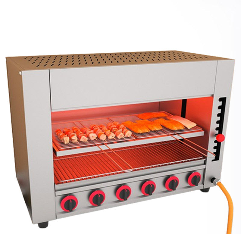 เตาอบแก๊สไร้ควันขนาดใหญ่ สำหรับย่างเนื้อและปลา รุ่นพิเศษ ยี่ห้อญี่ปุ่น ใช้งานง่าย