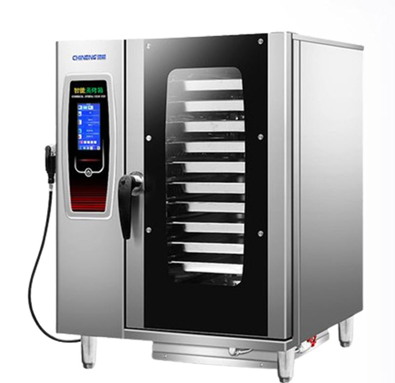 เตาอบไอน้ำและอบรวมสรรพคุณ รุ่นเชิงพาณิชย์ ขนาดกะทัดรัด ใช้งานง่าย