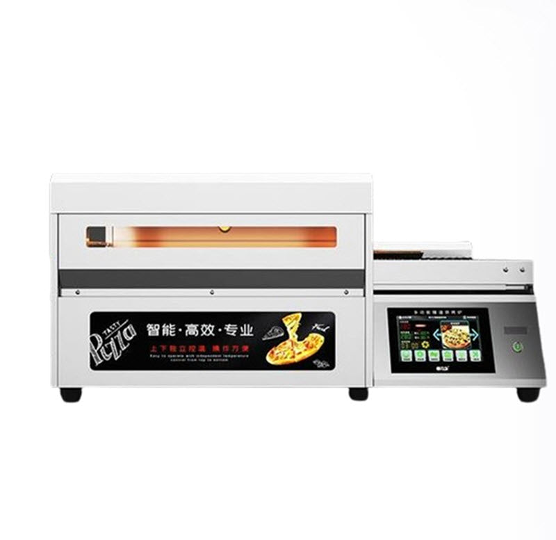 เตาอบพิซซ่าพาณิชย์ รุ่นเบอเกอร์ ทัสติน ขนาดใหญ่ ระบบลมร้อน ทำขนมได้หลากหลาย