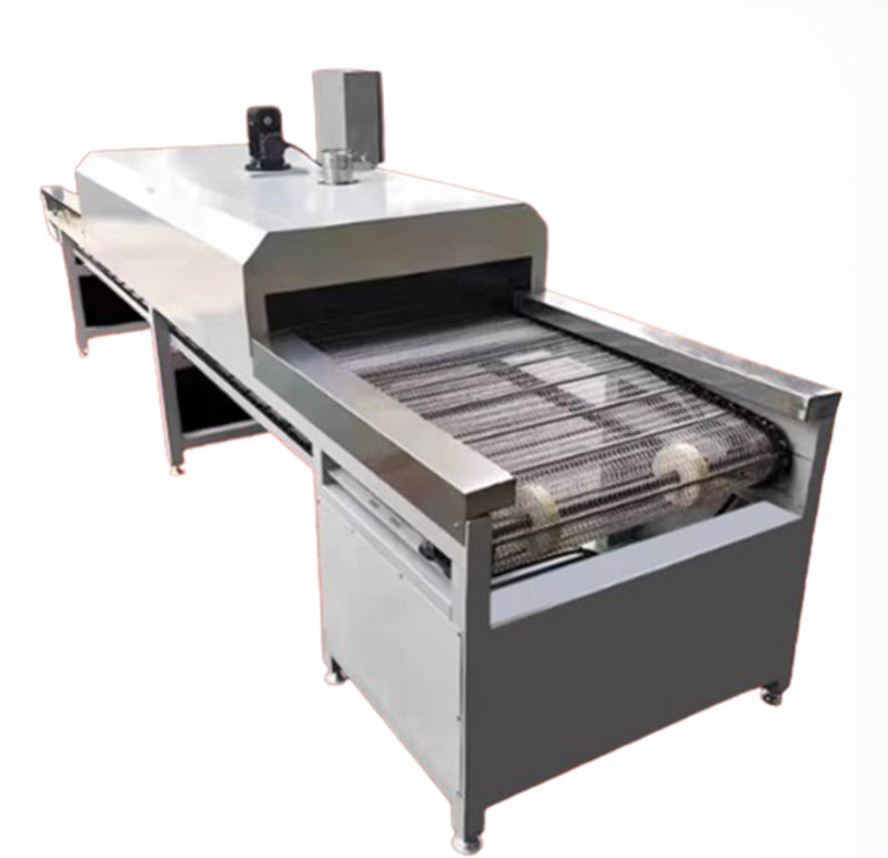 เตาความร้อนอุโมงค์เชื่อมโซ่ รุ่นอุตสาหกรรม ขนาดกำลังไฟสูง เหมาะสำหรับแห้งอาหารและขนมสมุนไพร