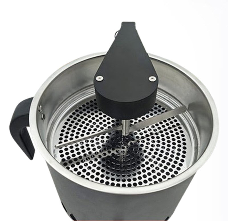 เครื่องทำความเย็นเมล็ดกาแฟอัตโนมัติ ขนาด 600g รุ่นหมุนผสม สำหรับคั่วกาแฟ ลดความร้อน