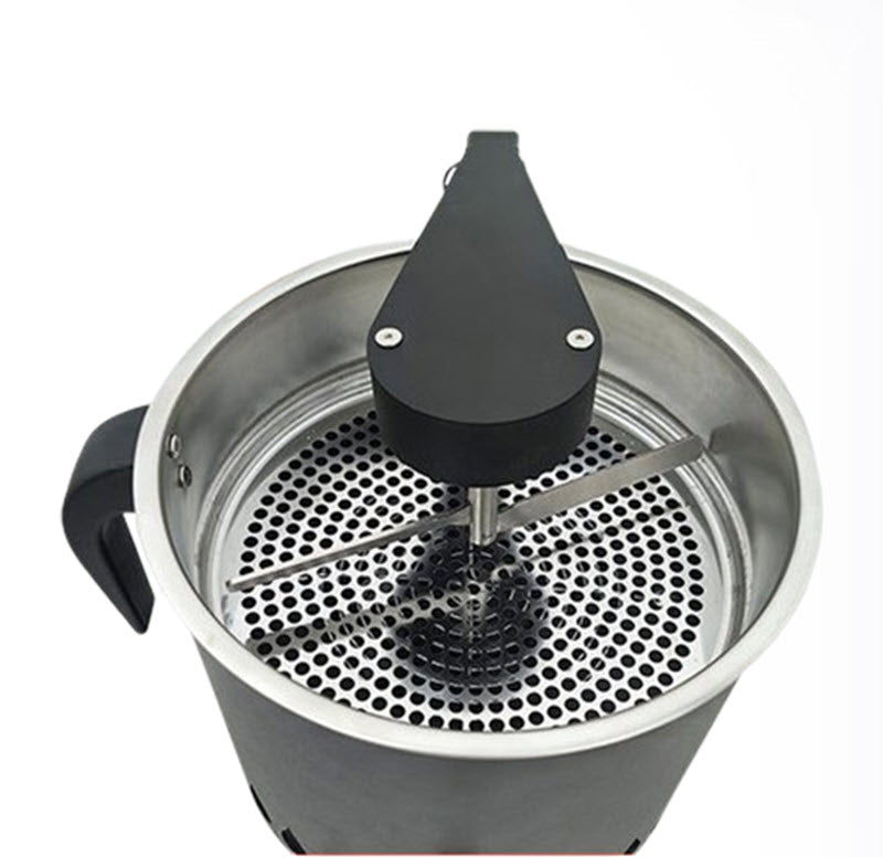 เครื่องทำเย็นเมล็ดกาแฟอัตโนมัติ รุ่น 600g ขนาดใหญ่ สำหรับบ้านและร้านค้า พร้อมฟังก์ชั่นหมุนและคน