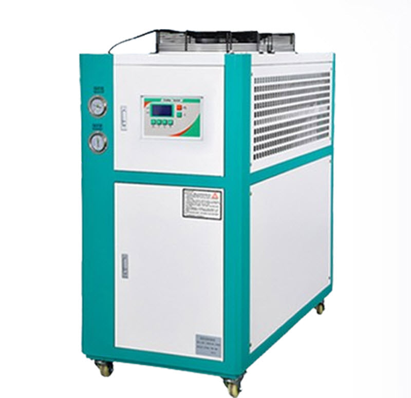 เครื่องทำความเย็นอุตสาหกรรม ขนาดเล็ก ระบบน้ำเย็น รุ่น风冷式 สำหรับฉีดพลาสติก 1.5HP