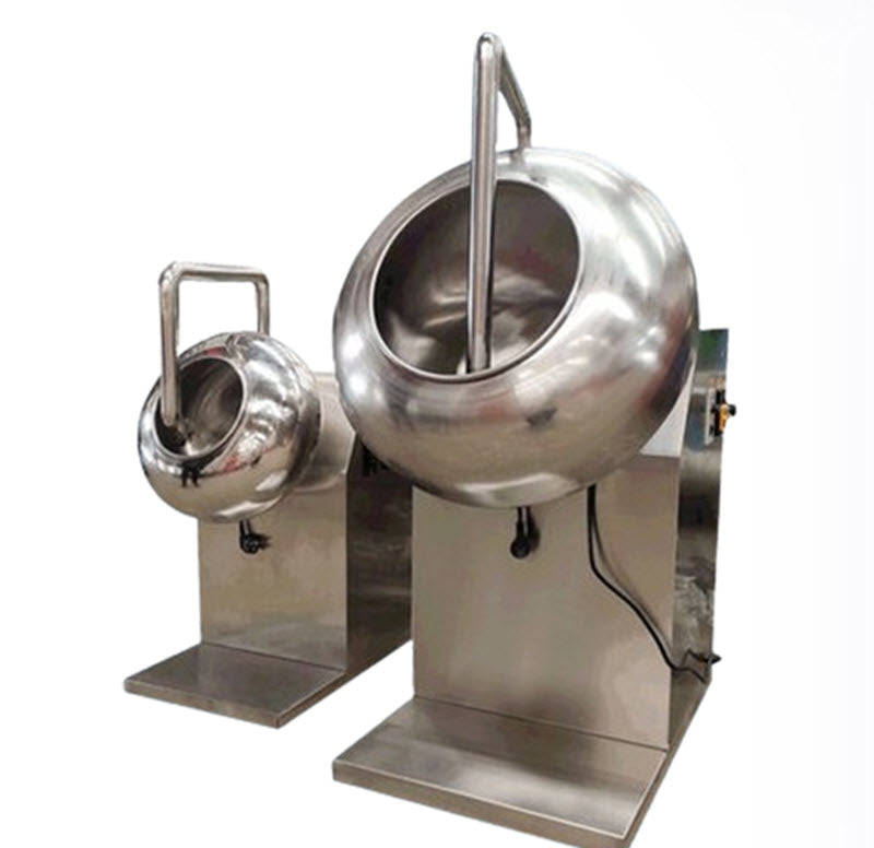 เครื่องทำลูกชิ้นช็อกโกแลต เครื่องเคลือบลูกชิ้น ขนาดเล็ก รุ่น荸荠式 สำหรับผลิตภัณฑ์สมุนไพร