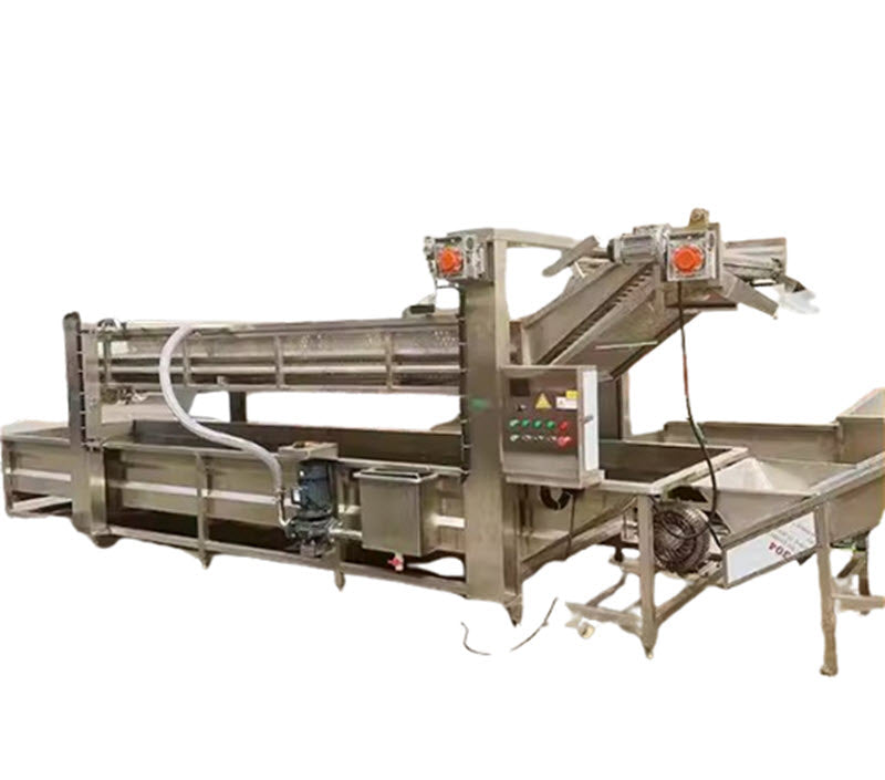 เครื่องล้างผลไม้แบบอัตโนมัติ รุ่นใหญ่ สำหรับบลูเบอร์รี่มะม่วงและยางไม้ ระบบฟองอากาศ