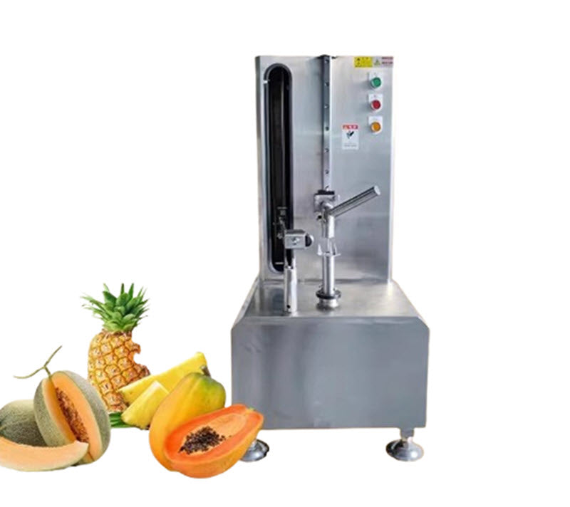 เครื่องปอกเปลือกอัตโนมัติ รุ่น 旭众 ขนาดเล็ก สำหรับมันเทศ สับปะรด แตงโม และฟักทอง