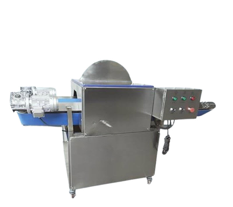 เครื่องแบ่งสับปะรดอัตโนมัติ ขนาดกะทัดรัด ใช้งานง่าย สำหรับโรงงานผลไม้ รุ่นใหม่