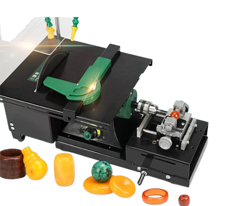 เครื่องขัดหินอ่อนขนาดเล็ก สำหรับตัดและขัดหยก แก้ว และหินสี