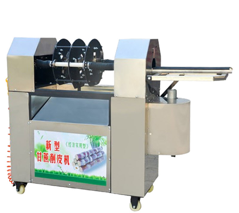 เครื่องปอกเปลือกอ้อยอัตโนมัติ ขนาดเล็ก รุ่นเชิงพาณิชย์ สำหรับขายผลไม้และน้ำผลไม้