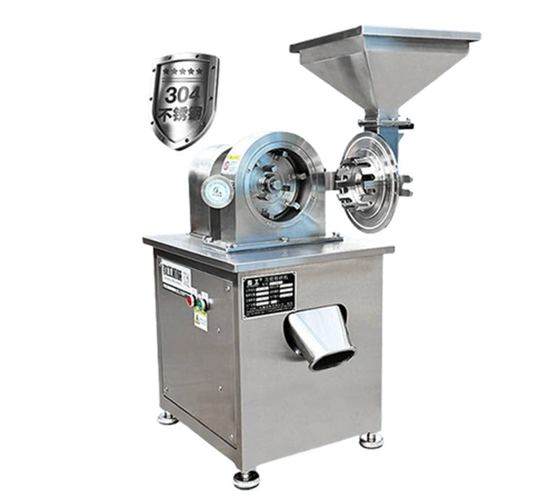 เครื่องบดผงสแตนเลส ขนาดใหญ่ รุ่นอุตสาหกรรม สำหรับน้ำตาลและเครื่องเทศ