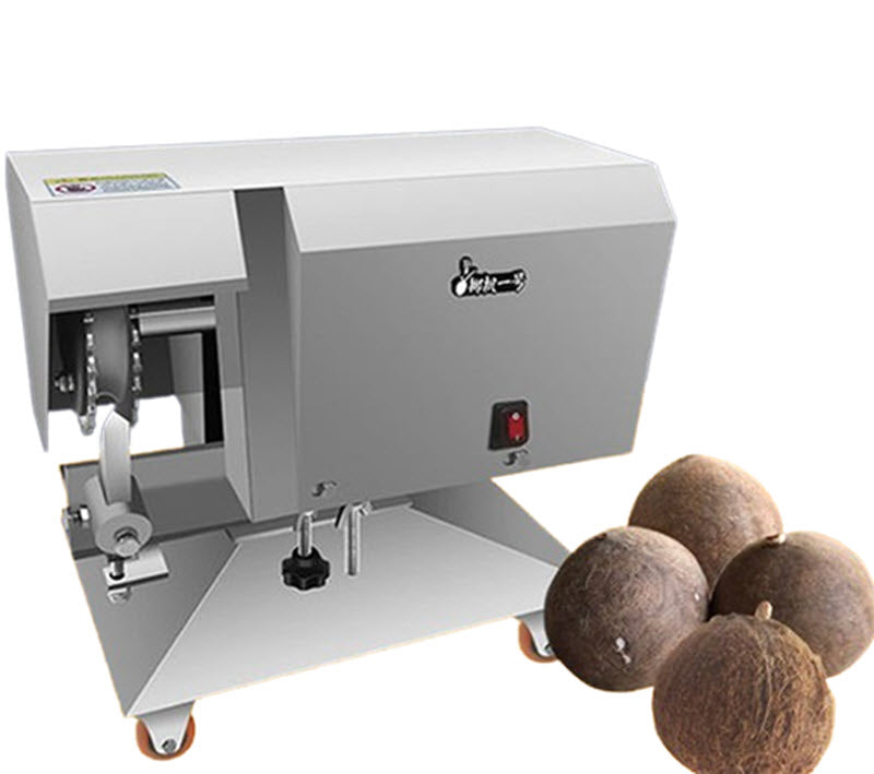 เครื่องเปิดมะพร้าว รุ่นใหม่ ทำจากสแตนเลส ขนาดกะทัดรัด ใช้งานง่าย สลายเปลือกมะพร้าวเร็ว