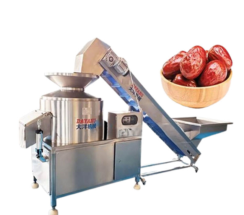 เครื่องแปรรูปผลไม้แบบอัตโนมัติ รุ่นไม่มีความเสียหาย ใช้งานง่าย ขายปลีก เครื่องลอกเปลือกอินทผลัม