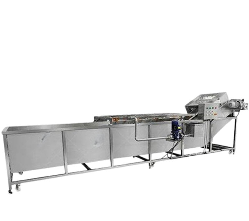 เครื่องทำความสะอาดผลไม้แบบอัตโนมัติ รุ่น洗枣机 สำหรับล้างและเป่าแห้งผลไม้ 1000W