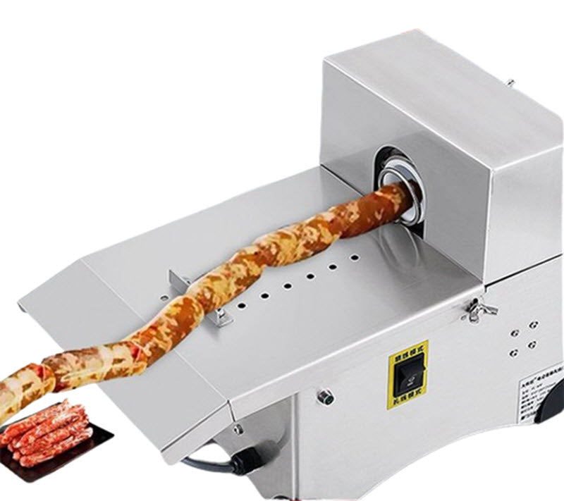 เครื่องมัดไส้กรอกไฟฟ้า รุ่นอัตโนมัติ สำหรับบ้านและธุรกิจ ขนาดกะทัดรัด ใช้งานง่าย