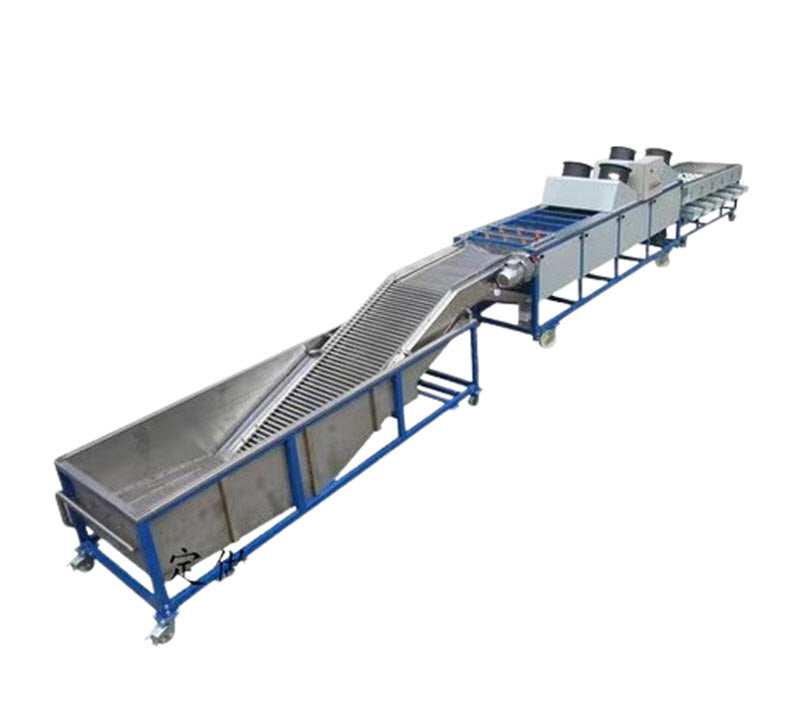 เครื่องคัดแยกหัวหอมและกระเทียมอัตโนมัติ รุ่นปรับแต่งได้ ขนาดกะทัดรัด ใช้งานง่าย