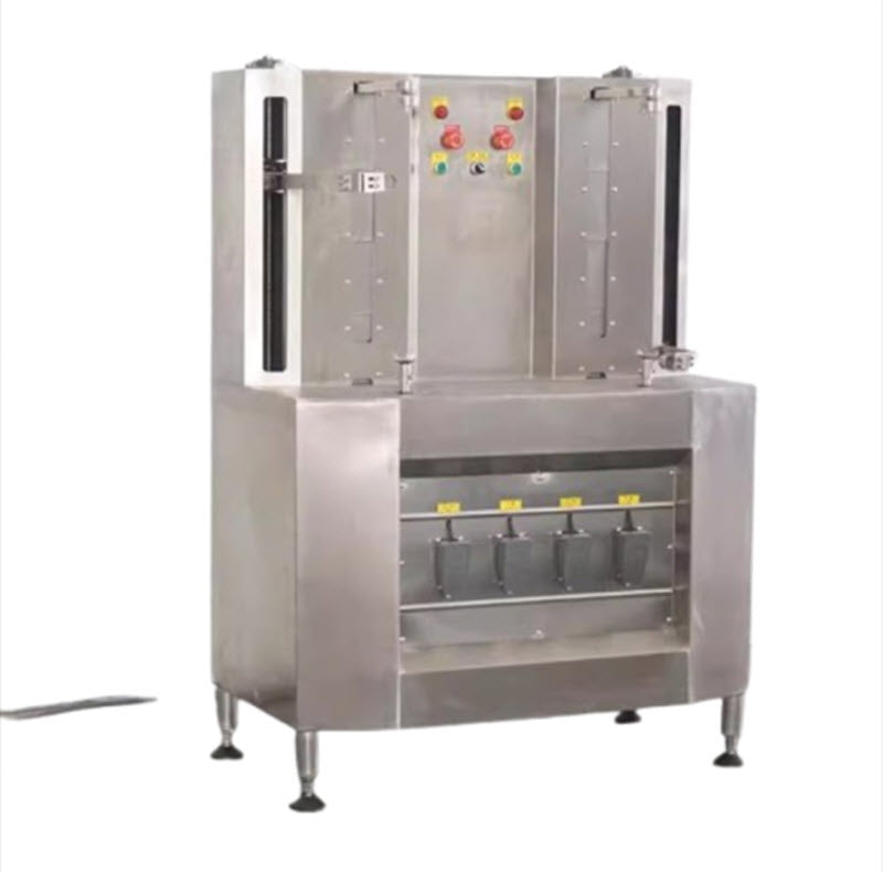 เครื่องปอกเปลือกผลไม้ รุ่นมืออาชีพ สำหรับส้มโอ สับปะรด ขนาดกะทัดรัด ใช้งานง่าย