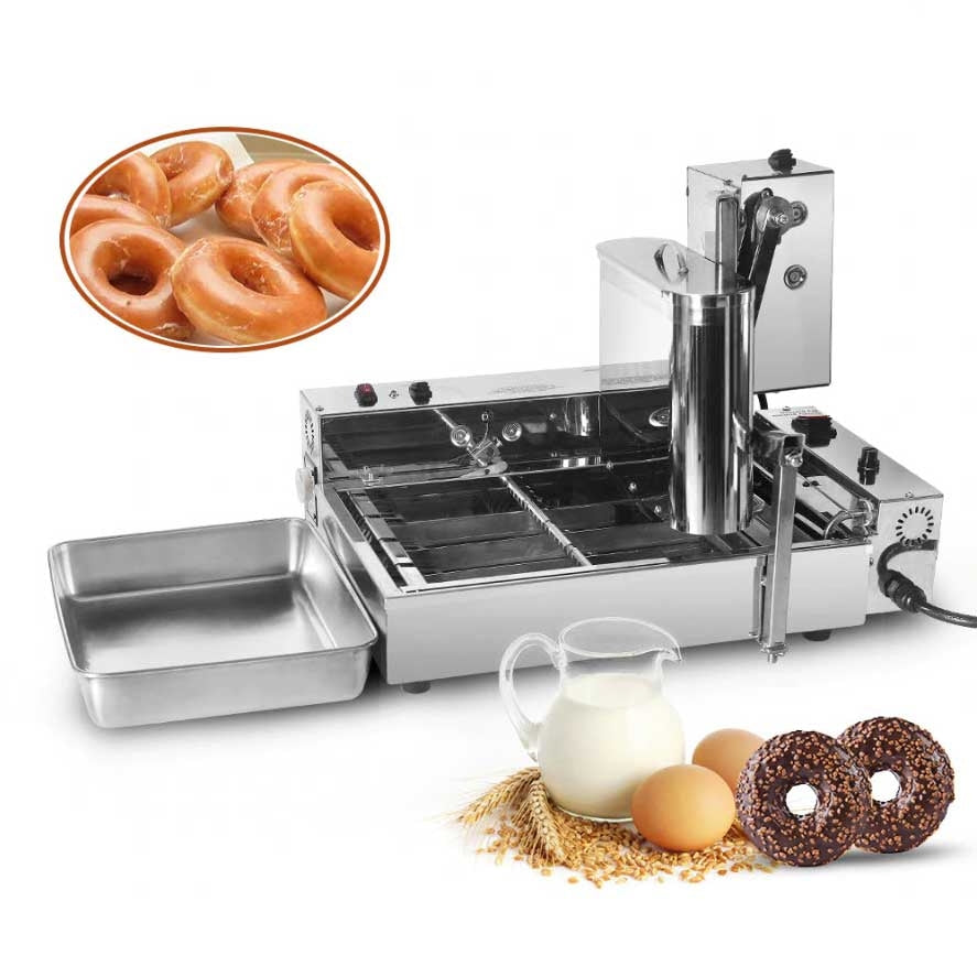 เครื่องหยอดโดนัท เครื่องทำโดนัทไฟฟ้า Comercial Automatic Donut Machine รุ่น IT-LBD4 ขนาดโดนัท 30-50 มม.