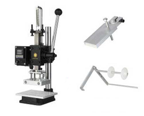 ชุดเครื่องปั๊มโลโก้ แบบมือโยก รุ่น JXY-SD160B จอแสดงผลดิจิตอล Set 1