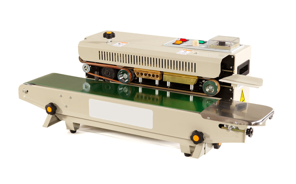 เครื่องซีล ต่อเนื่อง FR900 50watt 220vac ขนาด 810x370x320 มม.