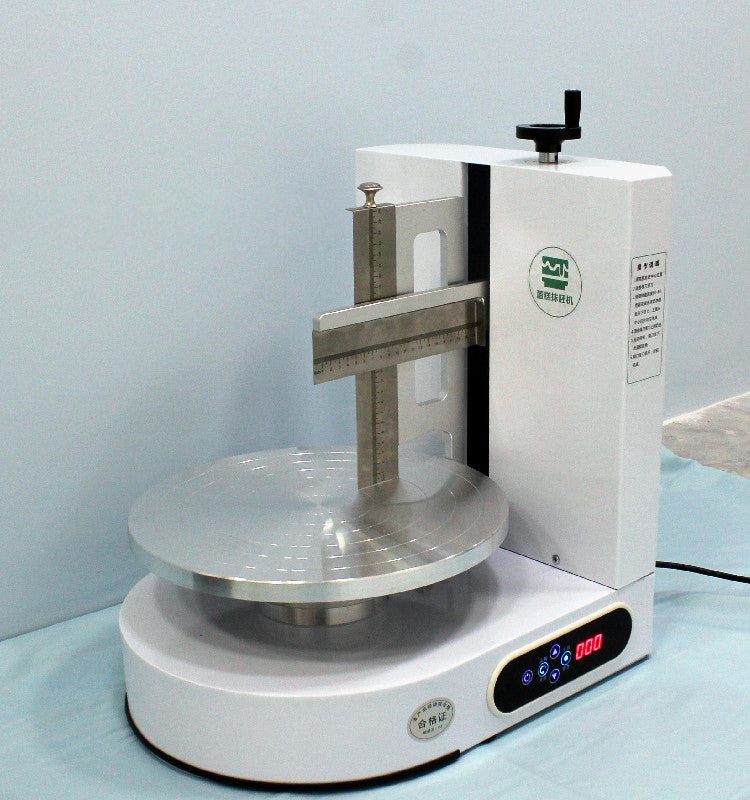 เครื่องปาดเค้ก semi-automatic cake cream machine 220v ขนาดหน้าเค้ก 4-14นิ้ว, 4-18นิ้ว เค้กสูงไม่เกิน 20 cm