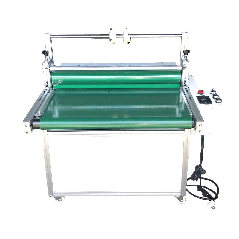 เครื่องเคลือบเย็น แบบสายพาน Cold Laminator Machine รุ่น LA-700B เครื่องเคลือบบัตร แบบสายพาน