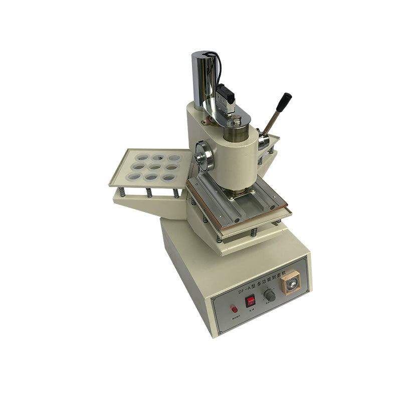 เครื่องซีลปิดปาก DF-A 34/67/88mm ทำโมลได้ บรรจุภัณฑ์ ทรงกลม กระดาษ พลาสติก แก้วเซรามิก 220v 450w 600 ถ้วย/ชม. 23Kg capping machine automatic