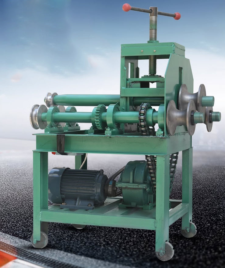 เครื่องดัดเหล็กกล่องเครื่องดัดโค้งเหล็ก แบบไฟฟ้า Pipe Bending Machine มอเตอร์ไฟฟ้า 2