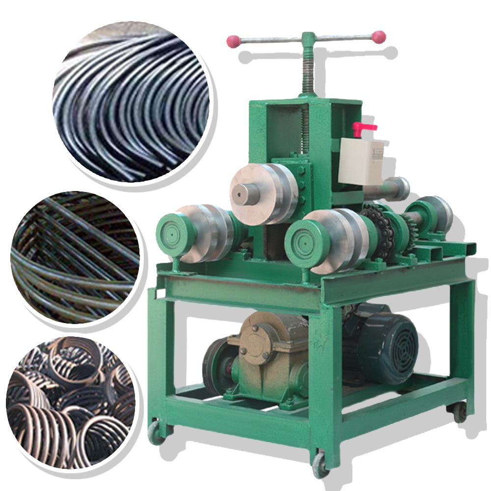 เครื่องดัดเหล็กเส้น เครื่องดัดโค้งเหล็ก แบบไฟฟ้า Pipe Bending Machine มอเตอร์ไฟฟ้า