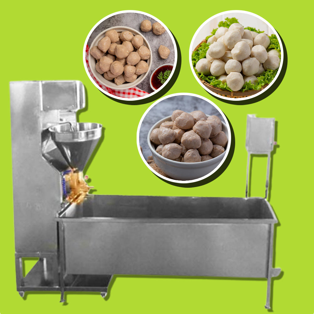 เครื่องทำลูกชิ้น พร้อมถาดต้ม หรือ ทอด Meat Ball Boiling Molding