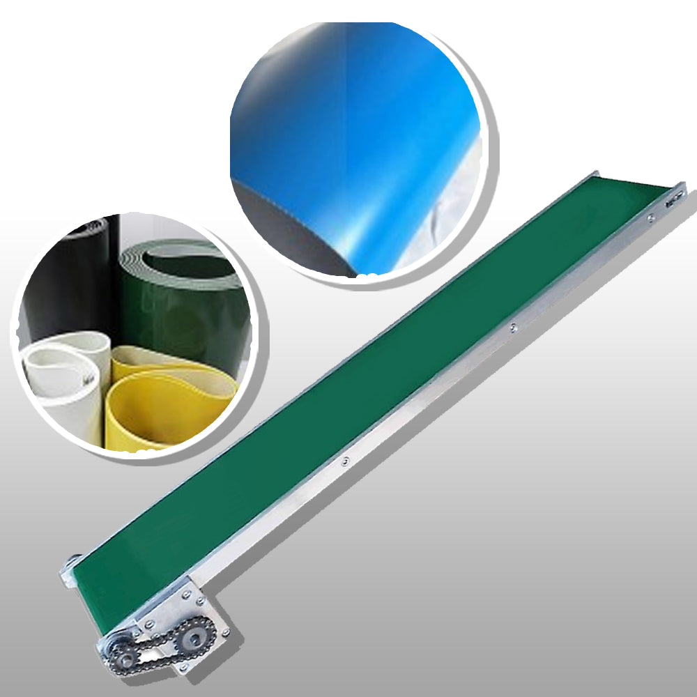 สายพานลำเลียงขนาดเล็ก ระบบโซ่ หน้ากว้าง 10cm,20cm ไม่รวมขา single belt conveyor